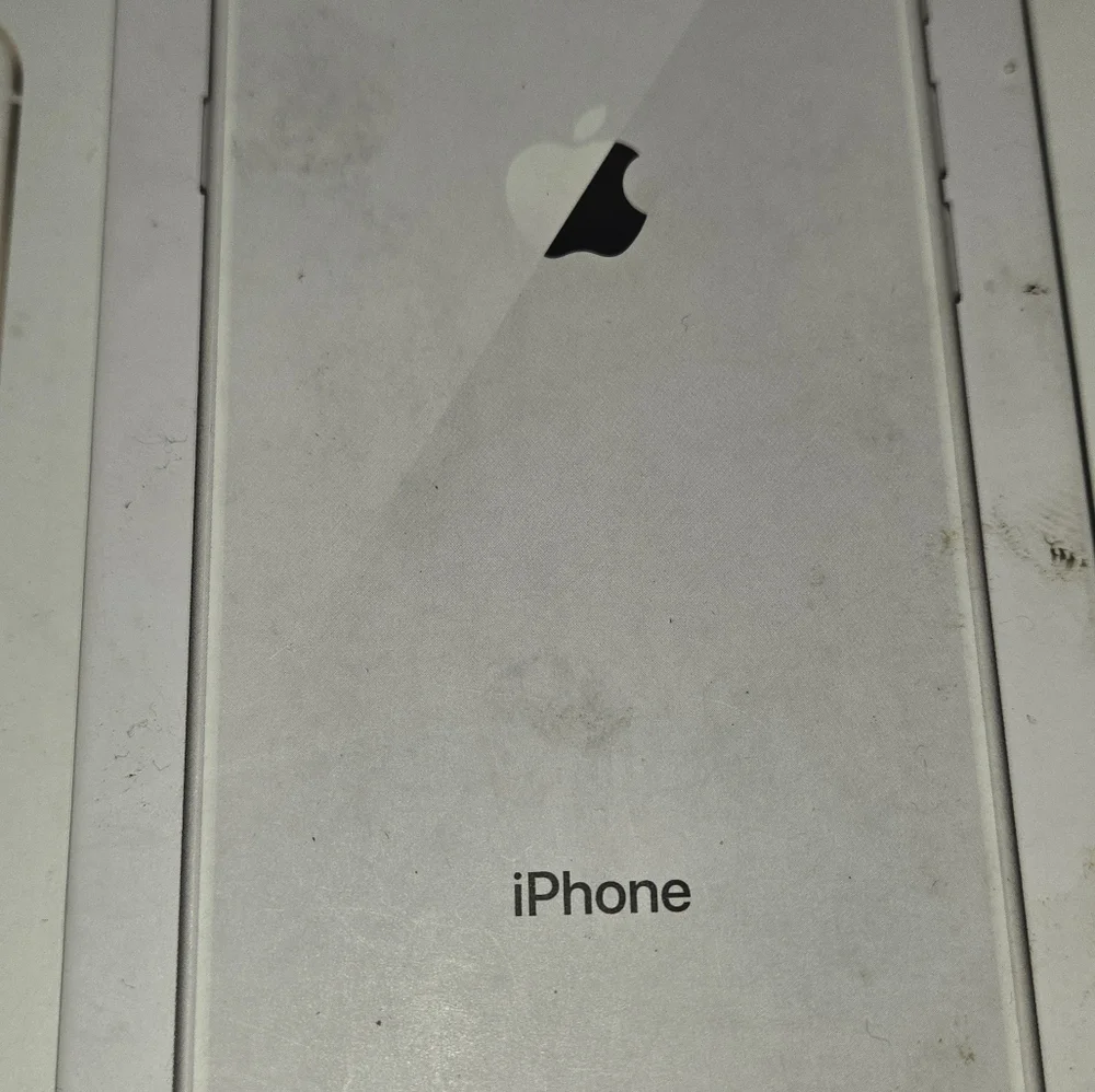 Apple iPhones - Silver and Black Untested